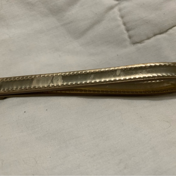 Kate Spade Gold Wristlet Good Condition - Picture 4 of 5